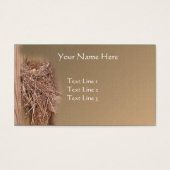 Empty Bird Nest on Fence Nature (Vorderseite)