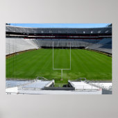 Empty College Football Stadium Poster (Vorne)