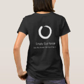 Empty Cup Karate T-Shirt (Rückseite)