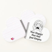 Empty Echoes Notizblock (Innenseite)