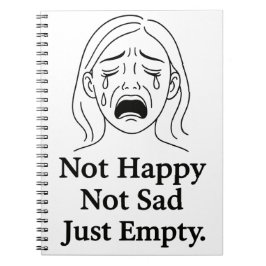 Empty Echoes Notizblock