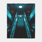EMPTY ESCALATOR FLEECEDECKE (Vorderseite)