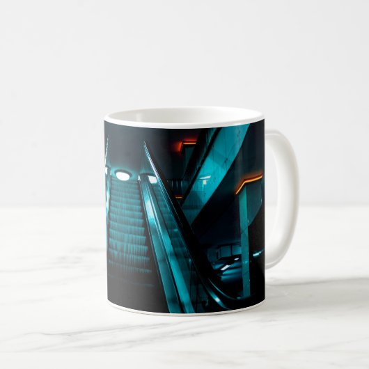 EMPTY ESCALATOR KAFFEETASSE (VorderseiteRechts)