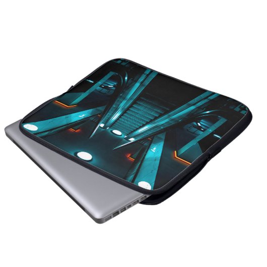 EMPTY ESCALATOR LAPTOPSCHUTZHÜLLE (Vorne Knopf)