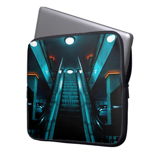 EMPTY ESCALATOR LAPTOPSCHUTZHÜLLE (Vorderseite Links)