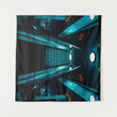 EMPTY ESCALATOR WANDTEPPICH (Vorderseite (Horizontal))