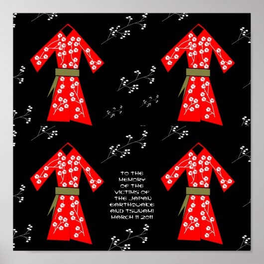 EMPTY KIMONOS POSTER (Vorne)