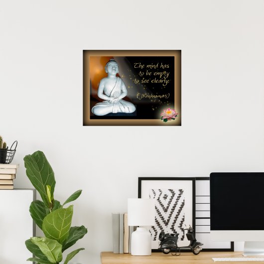 Empty Mind Poster (Heimbüro)