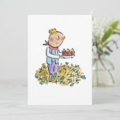 Empty Nest Einladung (Stehend Vorderseite)