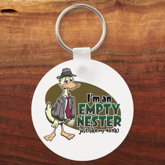 Empty Nest Schlüsselanhänger (Vorderseite)