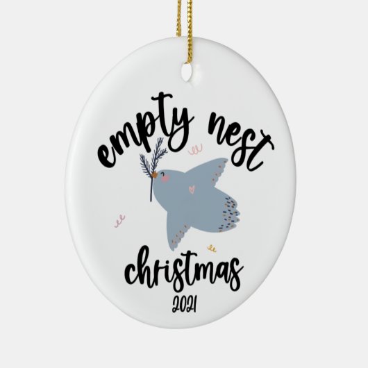 Empty Nest Weihnachtsschmuck - 2021 (Rechts)