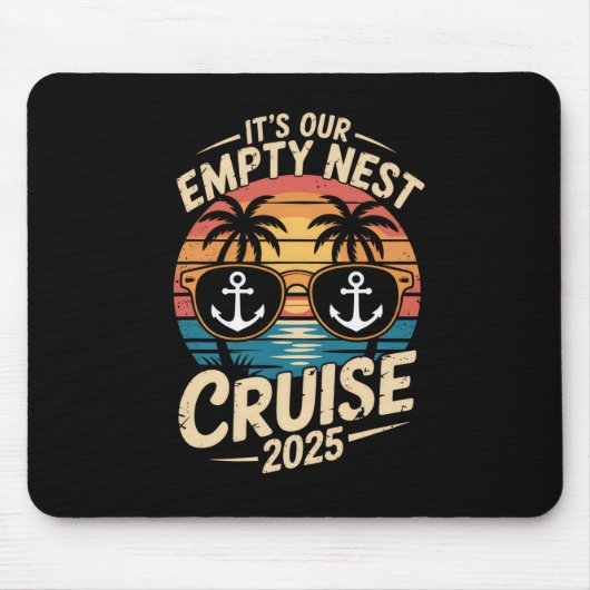 Empty Nester Reise 2025 Es ist unsere Empty Nest K Mousepad (Vorne)