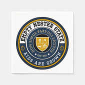 Empty Nester Staat - Kinder werden gezüchtet - Nap Serviette (Vorderseite)