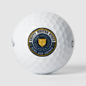 Empty Nester Staat von Mind Golf Balls Golfball (Vorderseite)
