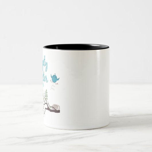 Empty Nester Zweifarbige Tasse (Mittel)