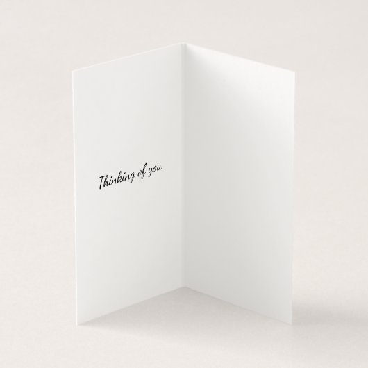 Empty Park Bench Sympathy Card (Innenseite)