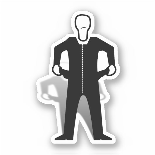 Empty Pockets Aufkleber (Vorderseite)