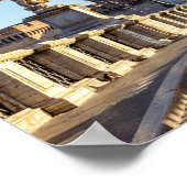 Empty Ponte Sant'Angelo im Morgengrauen - Rom, Ita Poster (Ecke)