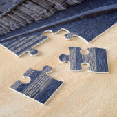 Empty Ponte Sant'Angelo im Morgengrauen - Rom, Ita Puzzle (Seite)