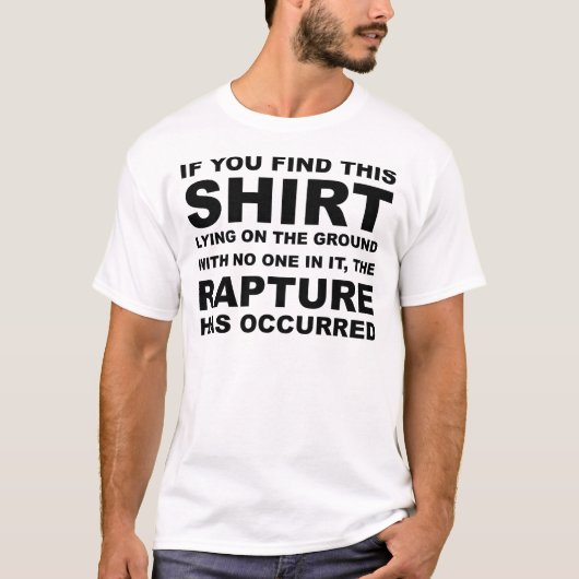 Empty Rapture Funny T - Shirt (Vorderseite)