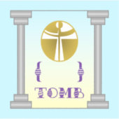 Empty Tomb Aufkleber (Vorderseite)