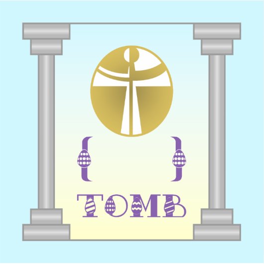 Empty Tomb Aufkleber (Vorderseite)