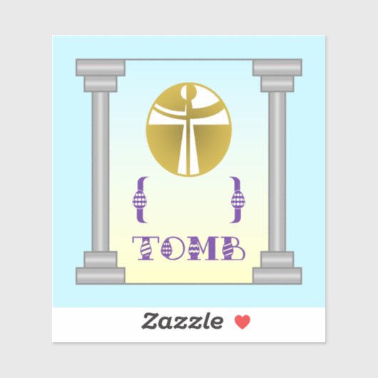Empty Tomb Aufkleber (Blatt)