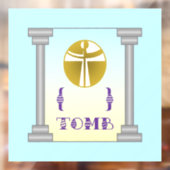 Empty Tomb Fensteraufkleber (Blatt 2)