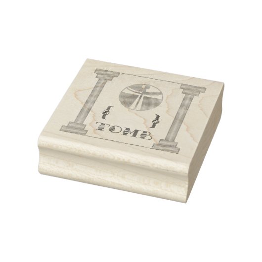Empty Tomb Gummistempel (Stempel)