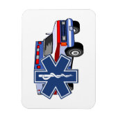 EMS Ambulance Magnet (Vertikal)