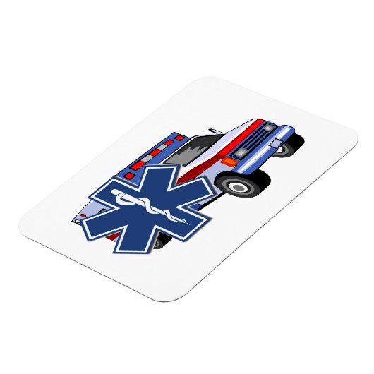 EMS Ambulance Magnet (Linke Seite)