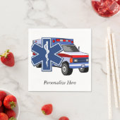 EMS Ambulance Serviette (Beispiel)