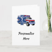 EMS Ambulanz Karte (Vorderseite)