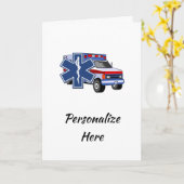 EMS Ambulanz Karte (Gelbe Blume)