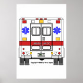 EMS-Ambulanz Poster (Vorne)