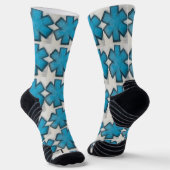 EMS Blue "Star of Life" Ems Socken (Gewinkelt)