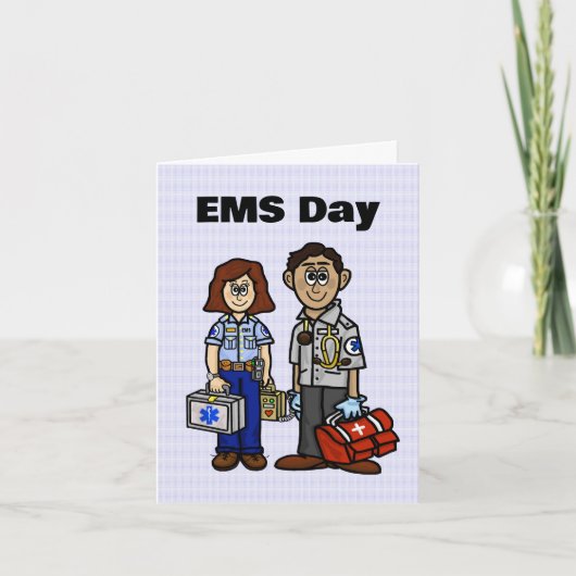 EMS Day Grußkarte Karte (Vorderseite)
