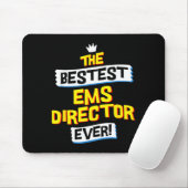 EMS-Direktor Job Beruf Lustiger Sarkastischer Spru Mousepad (Mit Mouse)