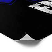 EMS Emergency EMT Est. 2021 Student Abschluss Poster (Ecke)