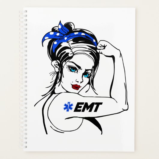 EMS Emergency EMT Rosie The Riveter Planer (Vorderseite)