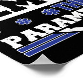 EMS Emergency Future EMT dann Paramedic Student Poster (Ecke)