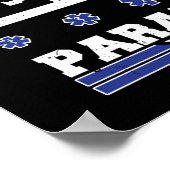 EMS Emergency Future EMT dann Paramedic Student Poster (Ecke)