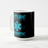 EMS Emergency Future Paramedic Student Ambulance Kaffeetasse (Vorderseite Links)