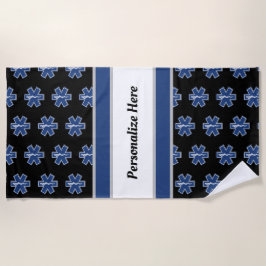 EMS Emergency    LogoStrandhandtuch Strandtuch