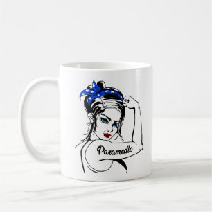 EMS Emergency Paramedic Rosie The Riveter Kaffeetasse