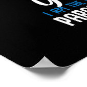 EMS Emergency Yes! Ich bin die verrückte Paramedic Poster (Ecke)