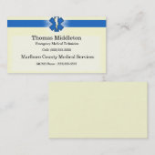 EMS/EMT-Kontaktkarte Visitenkarte (Vorne/Hinten)