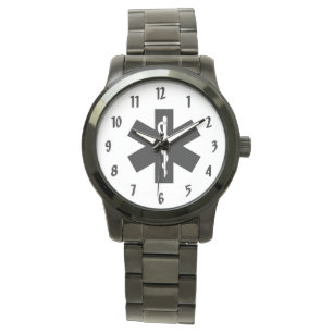 EMS EMT Paramedium Rescue Star Armbanduhr