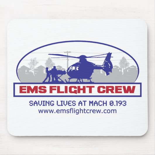 Ems-Flug-Crew Rotorwing Mousepad (Vorne)