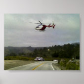 EMS Helikopter Poster (Vorne)